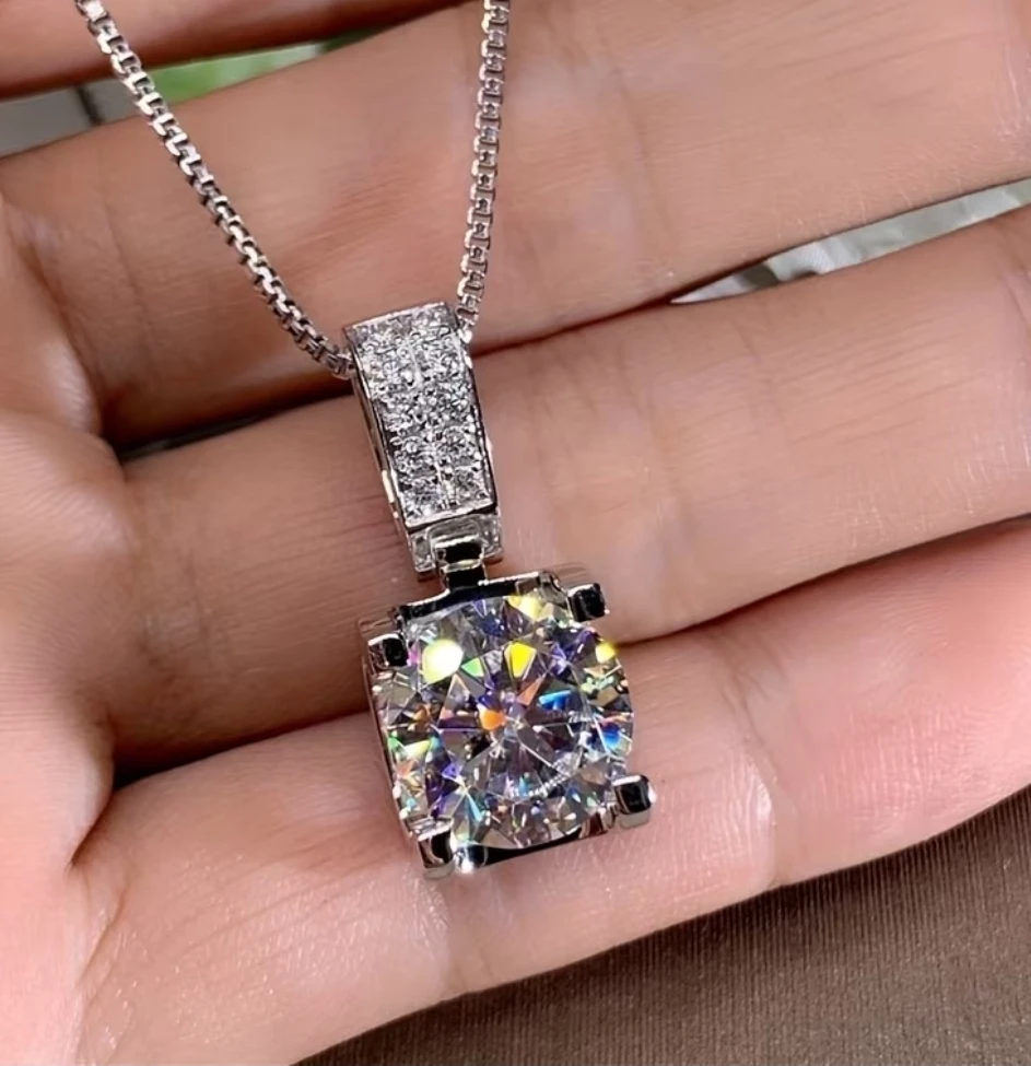 Solitaire Pendant Necklace - photo 2