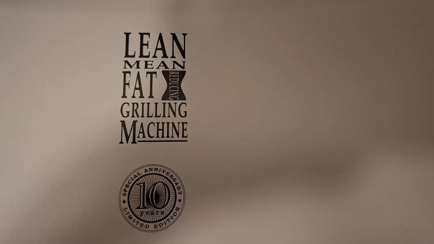 George Foreman 10th Anniversary Grilling Machine - photo 2