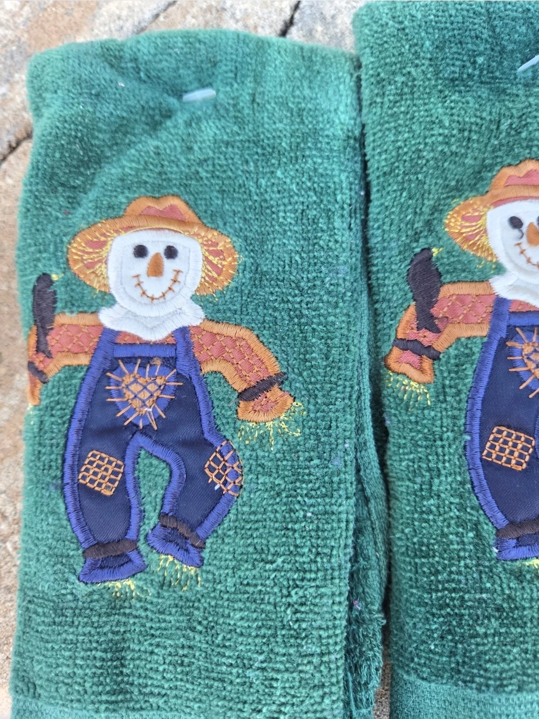 Homesense set of 4 Scarecrow Hand Towels - photo 2