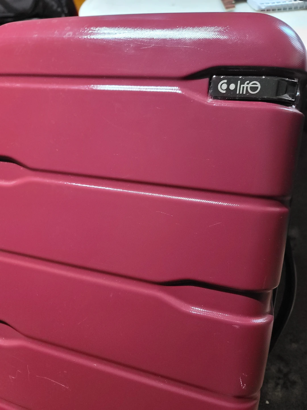 C-life Burgundy Carry-On Suitcase - photo 4