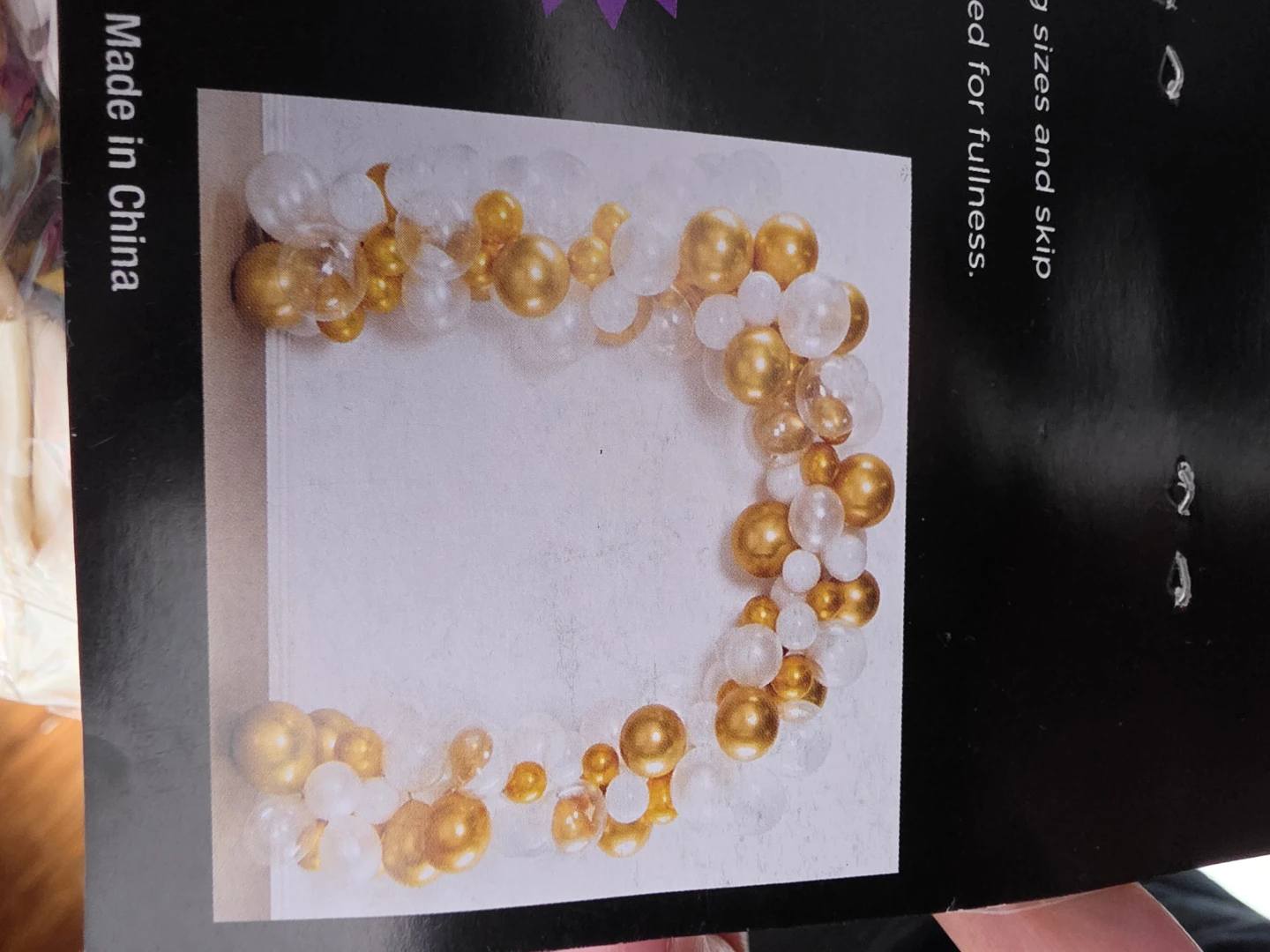 Gold Balloon Arch Kit 69-Piece Set - photo 3