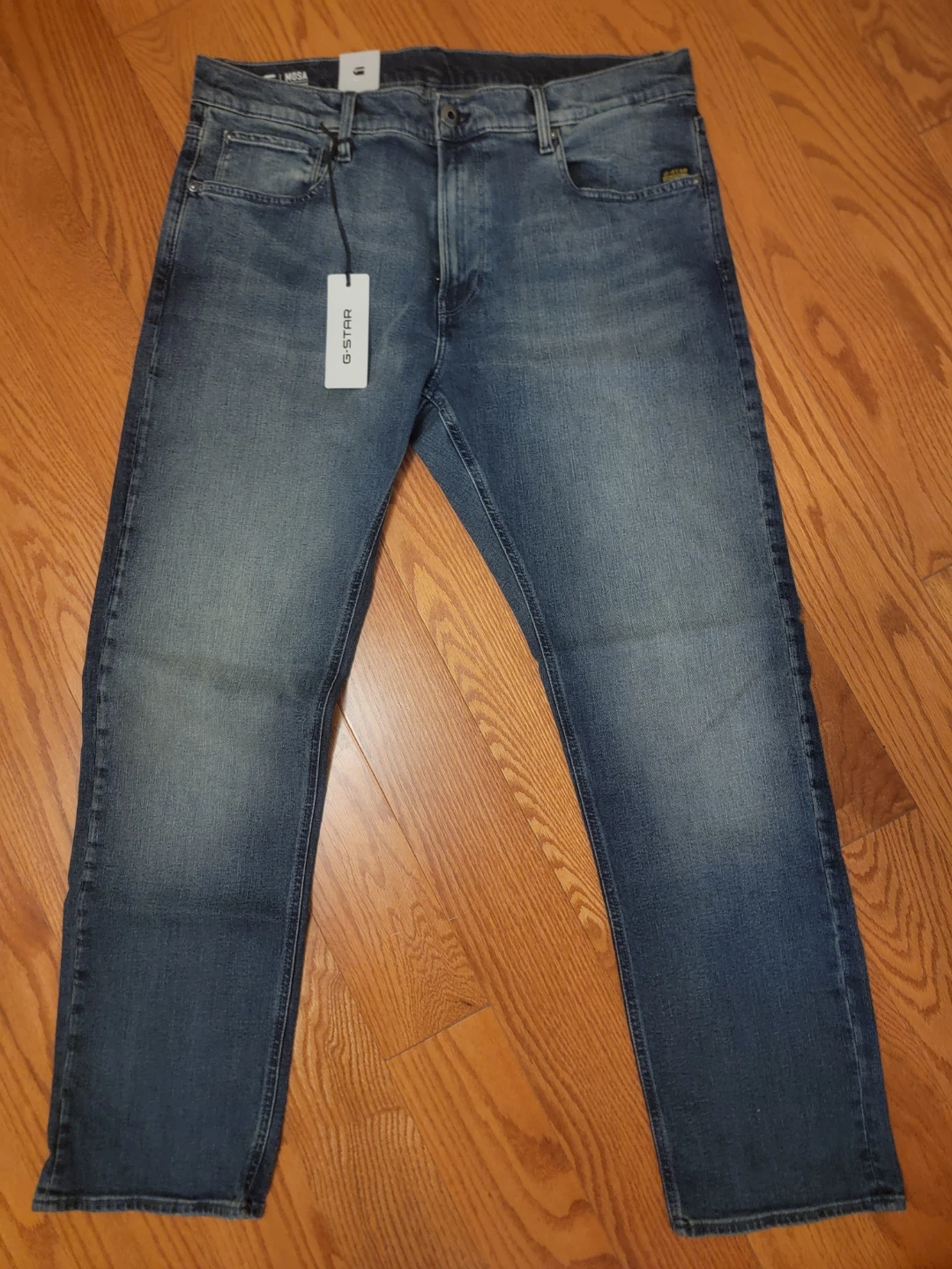 G-Star Raw Mosa Straight Jeans Antique Forest Blue 38/32