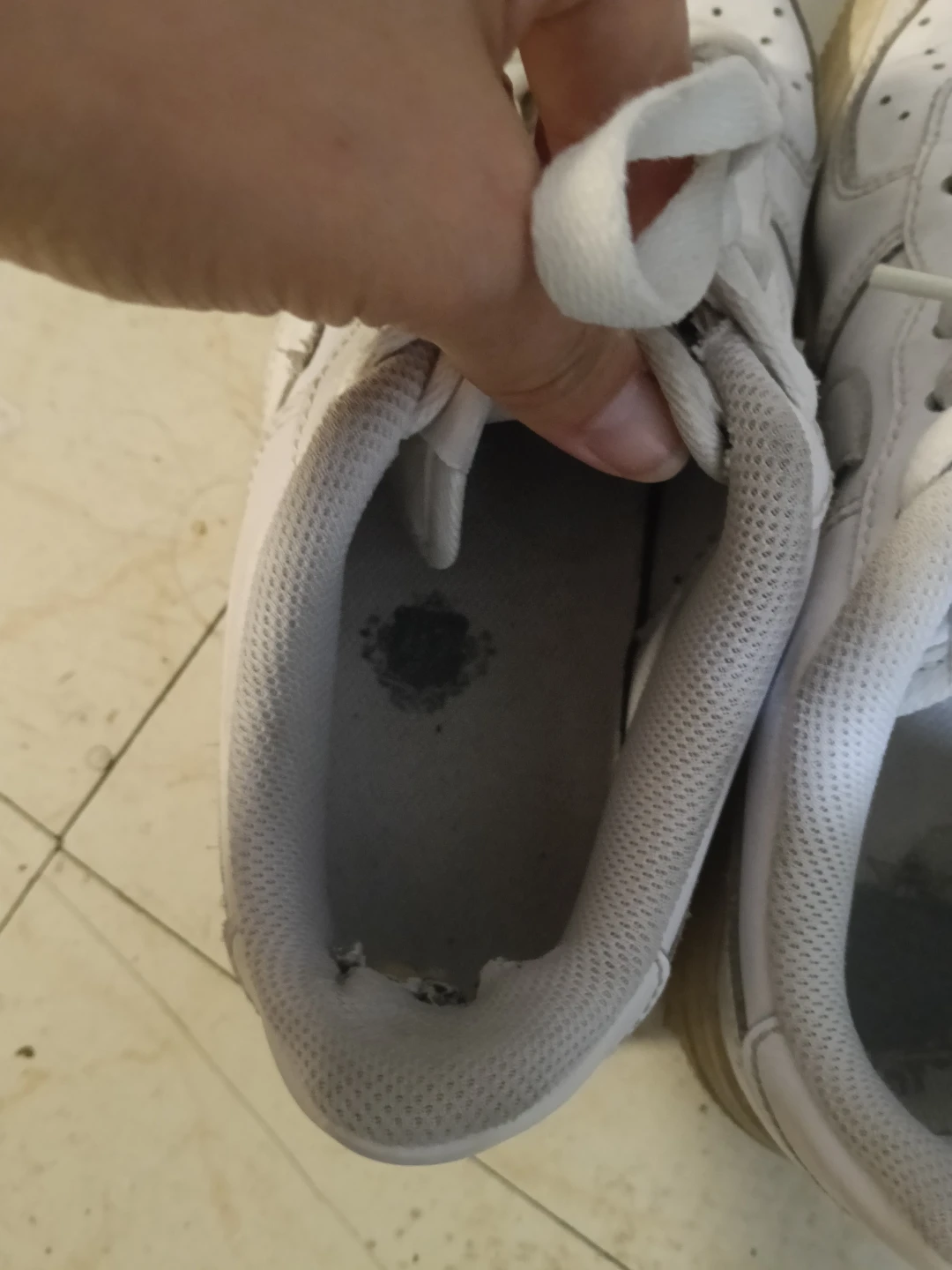 Nike Air Force 1 White Sneakers - photo 2
