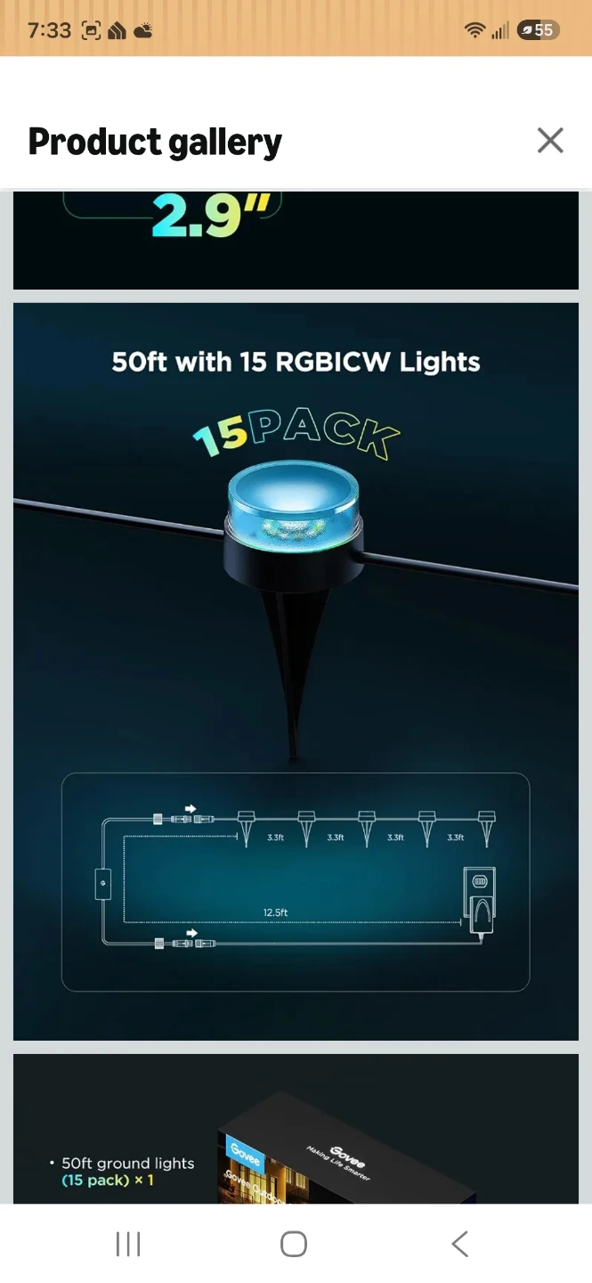 Govee Outdoor Ground Lights 2 - photo 5