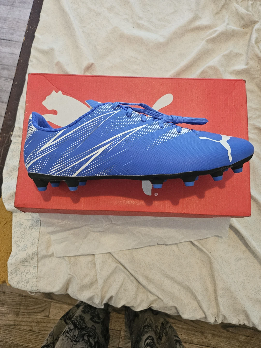 Puma Attacanto FG/AG Soccer Cleats Size 12
