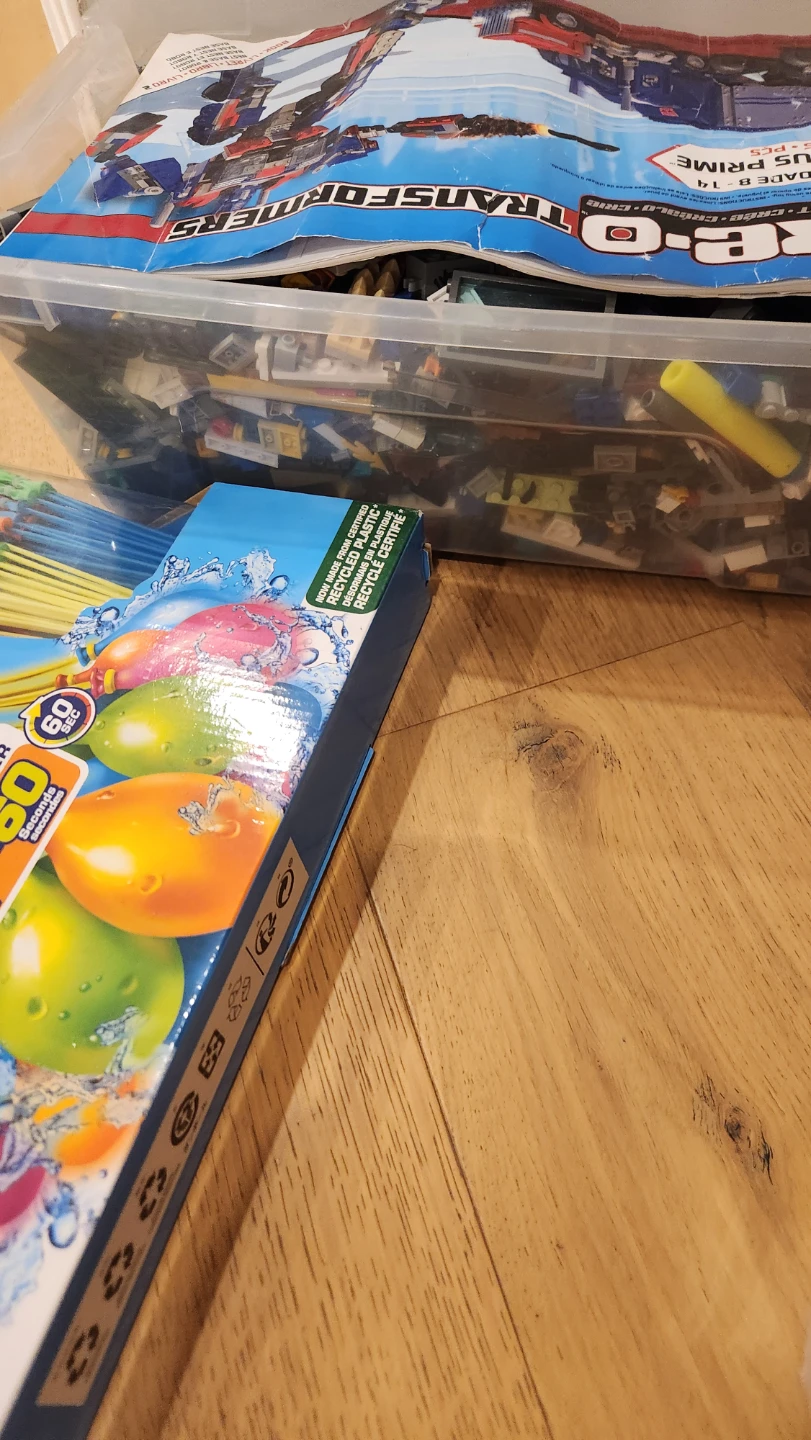 Assorted Toys, Kre-O Transformers, and Bunch O Balloons - photo 3