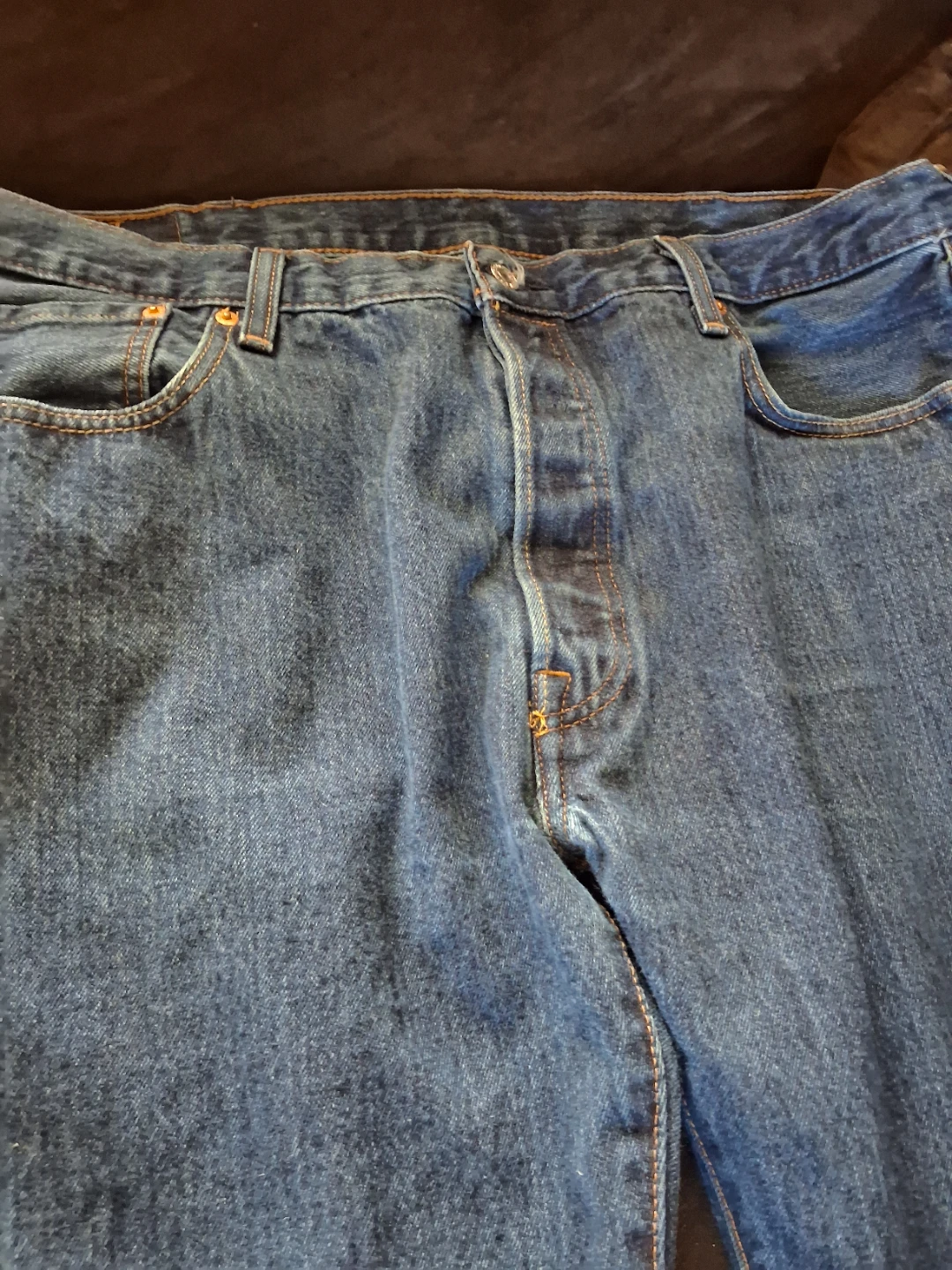Levi's 501 Button Fly Original Fit Jeans Size 40x32 - photo 2