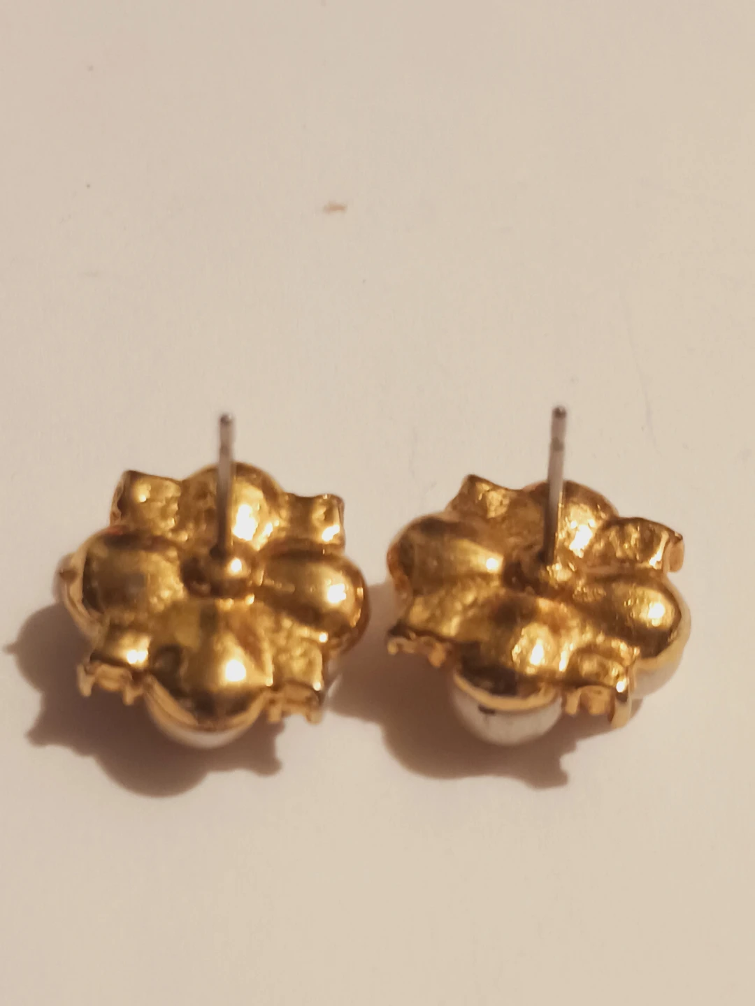 Cute Small Pearl Cluster Stud Earrings - photo 4