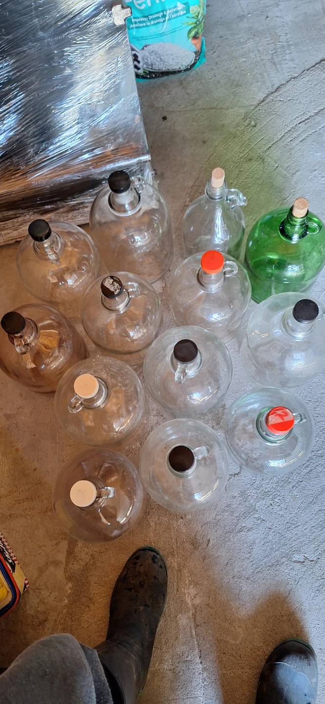 Assorted Glass Carboys and Wine Making Supplies - photo 4