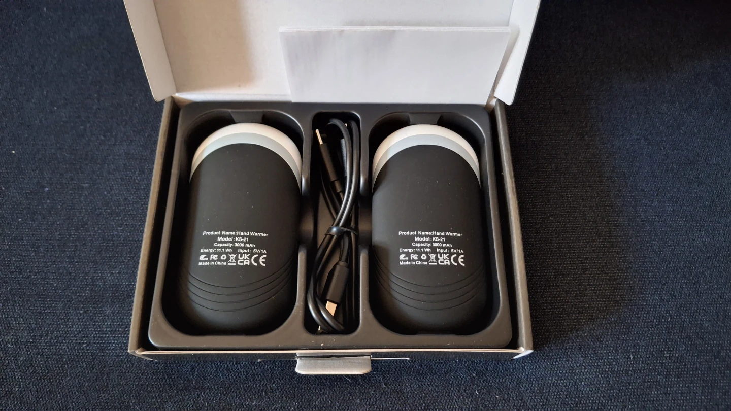NEW 2pc Pack Rechargeable Hand Warmers - photo 3