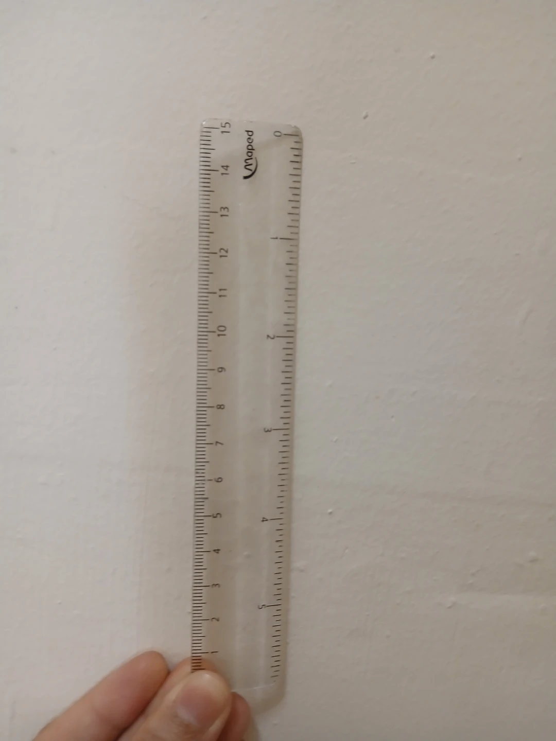 Maped 15cm Clear Ruler