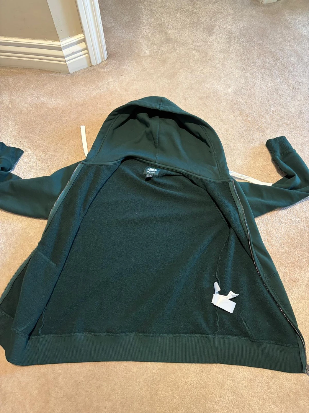 Roots Full Zip Hoodie - Green - photo 5