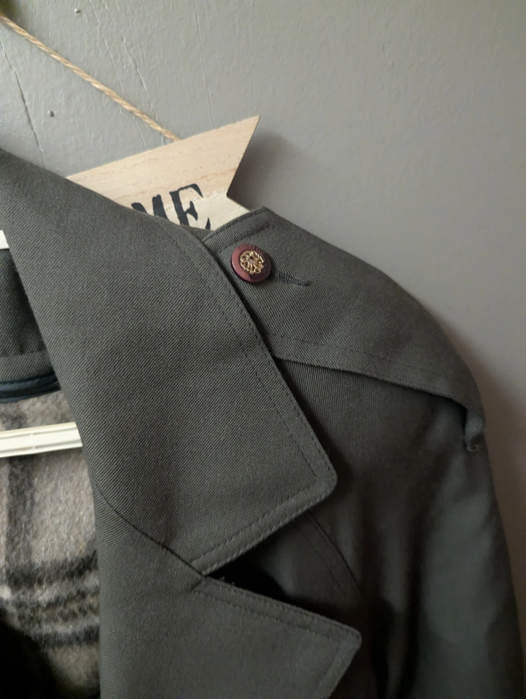 United Fashions Trench Coat Green Size 4 - photo 3