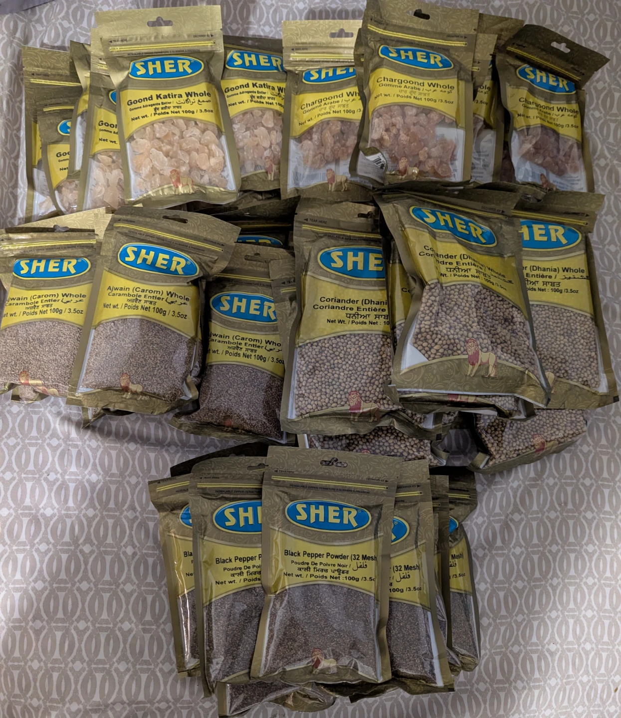 5 Types Of Assorted Sher Brand Herbs/Spices!  🥄