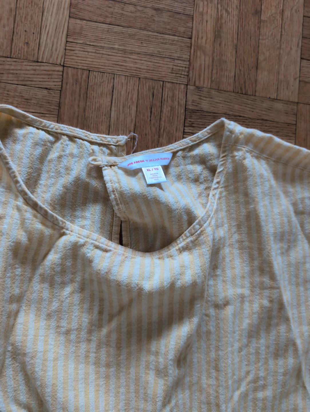 Joe Fresh x Jillian Harris Yellow Striped Dress - photo 2