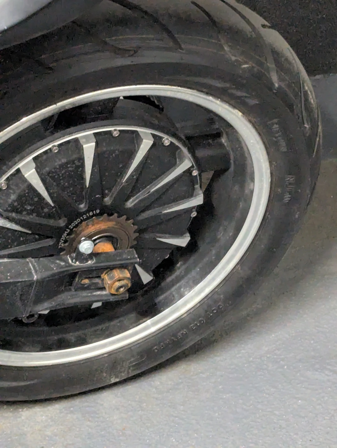 Black Electric Motorcycle - photo 2