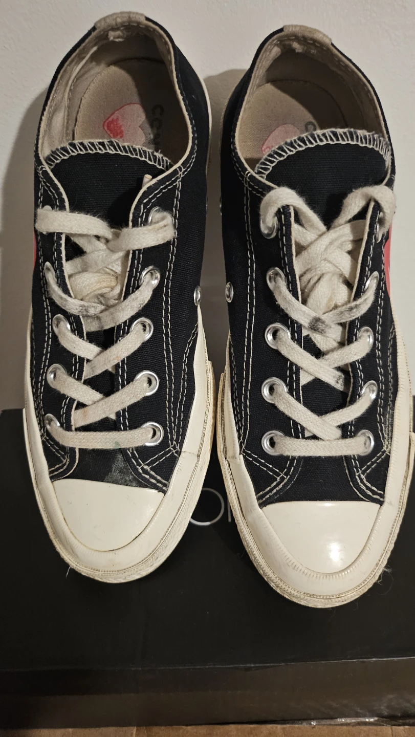 Comme des Garçons Play x Converse Chuck 70 Low Black - photo 2