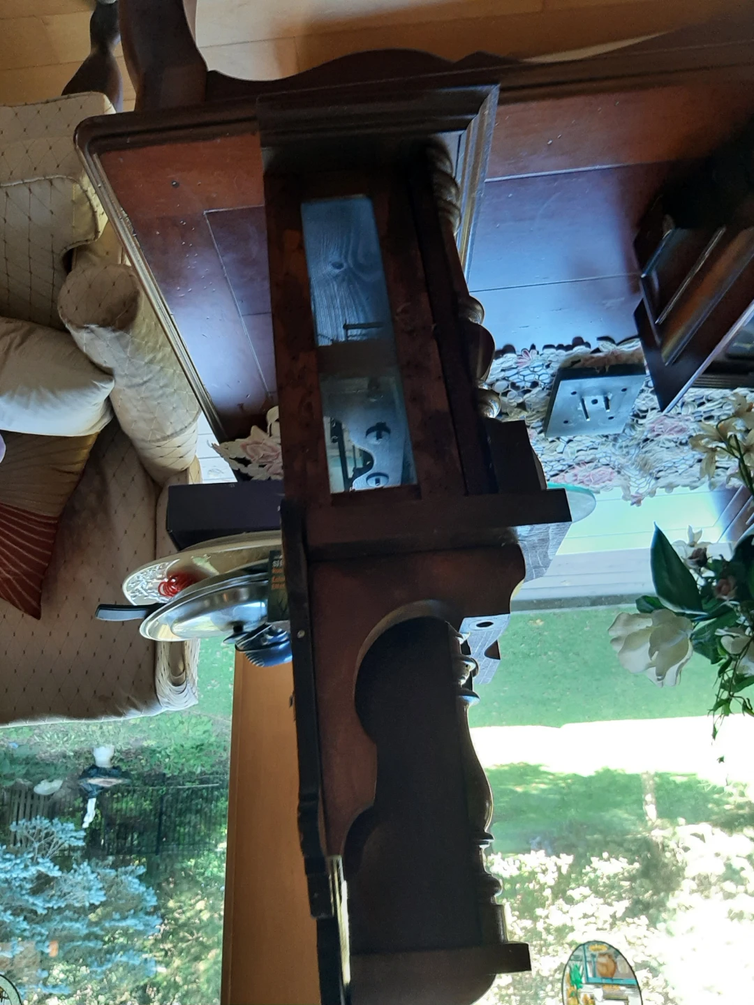 Vintage Wooden Wall Clock - photo 2