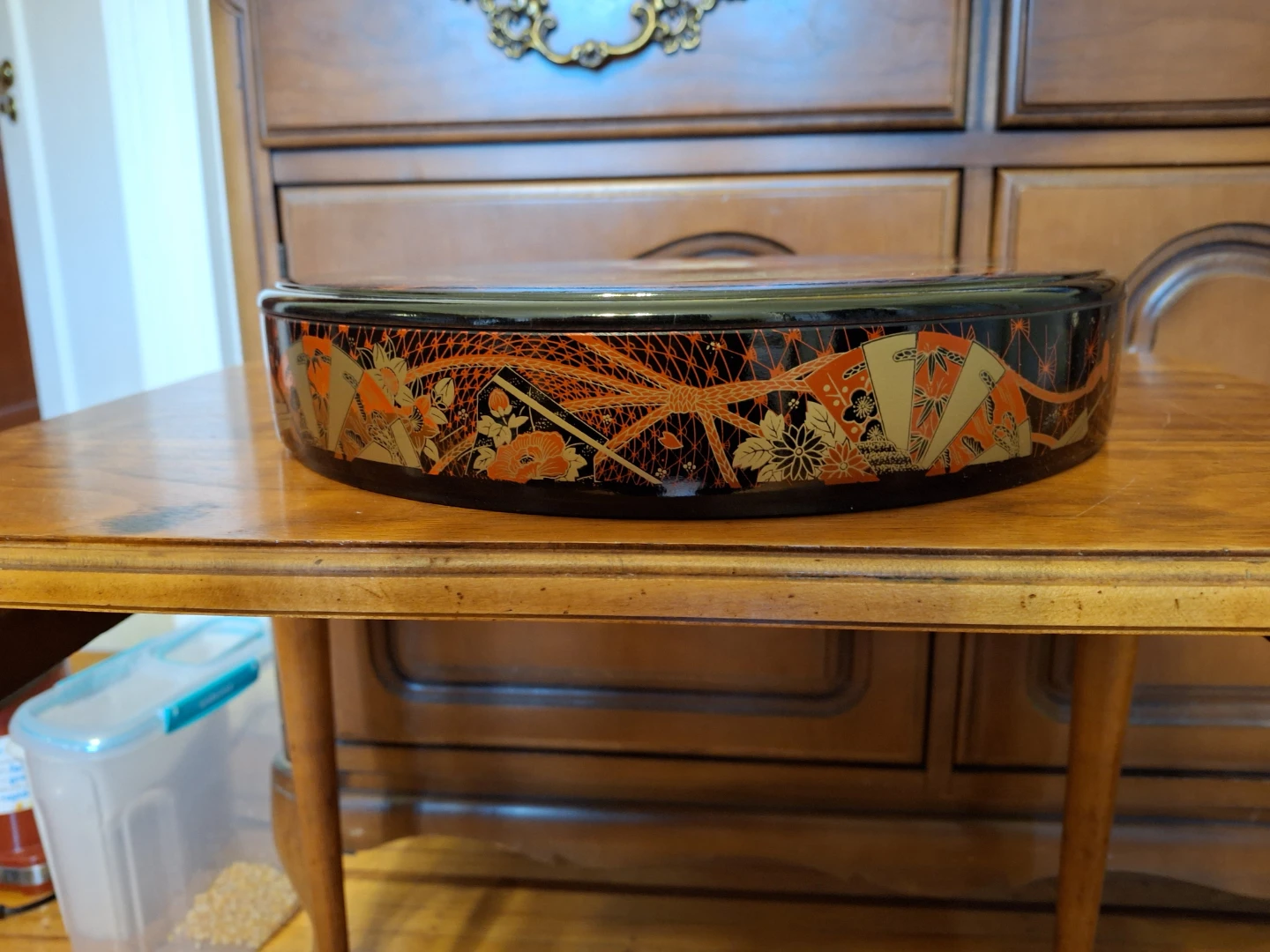 Japanese Lacquerware Serving Tray - photo 2