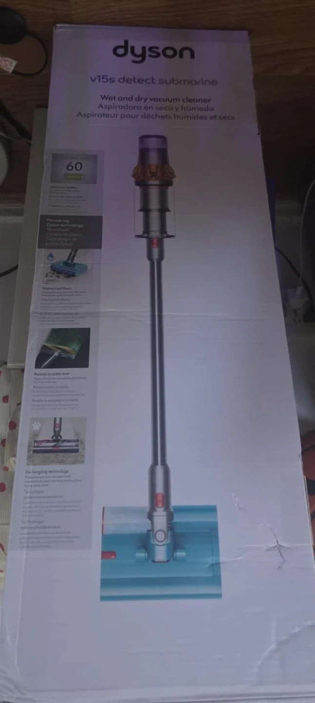 Dyson V15s Detect Submarine Wet and Dry Vacuum