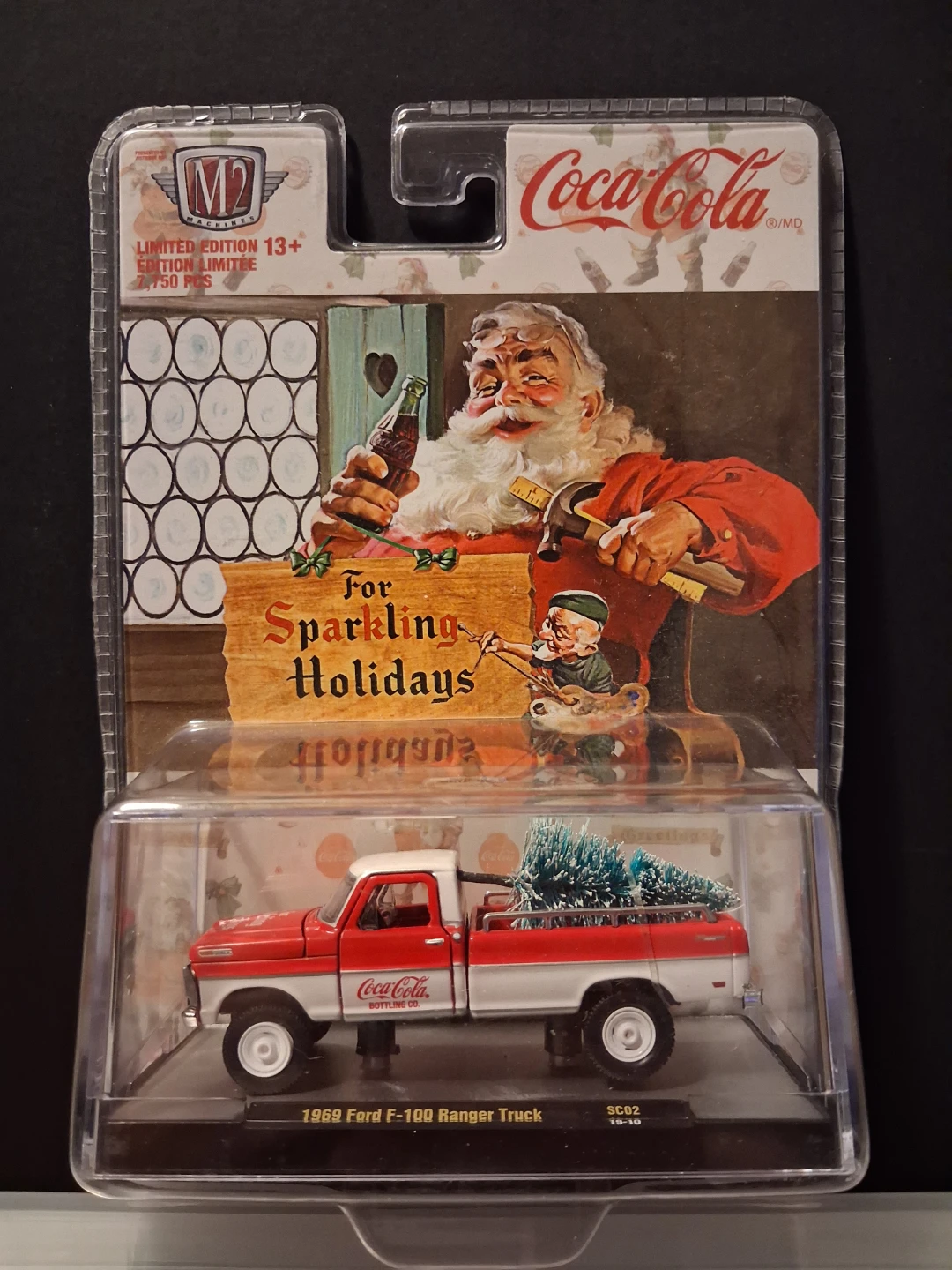 M2 Machines 1969 Ford F-100 Ranger Coca-Cola Diecast Truck