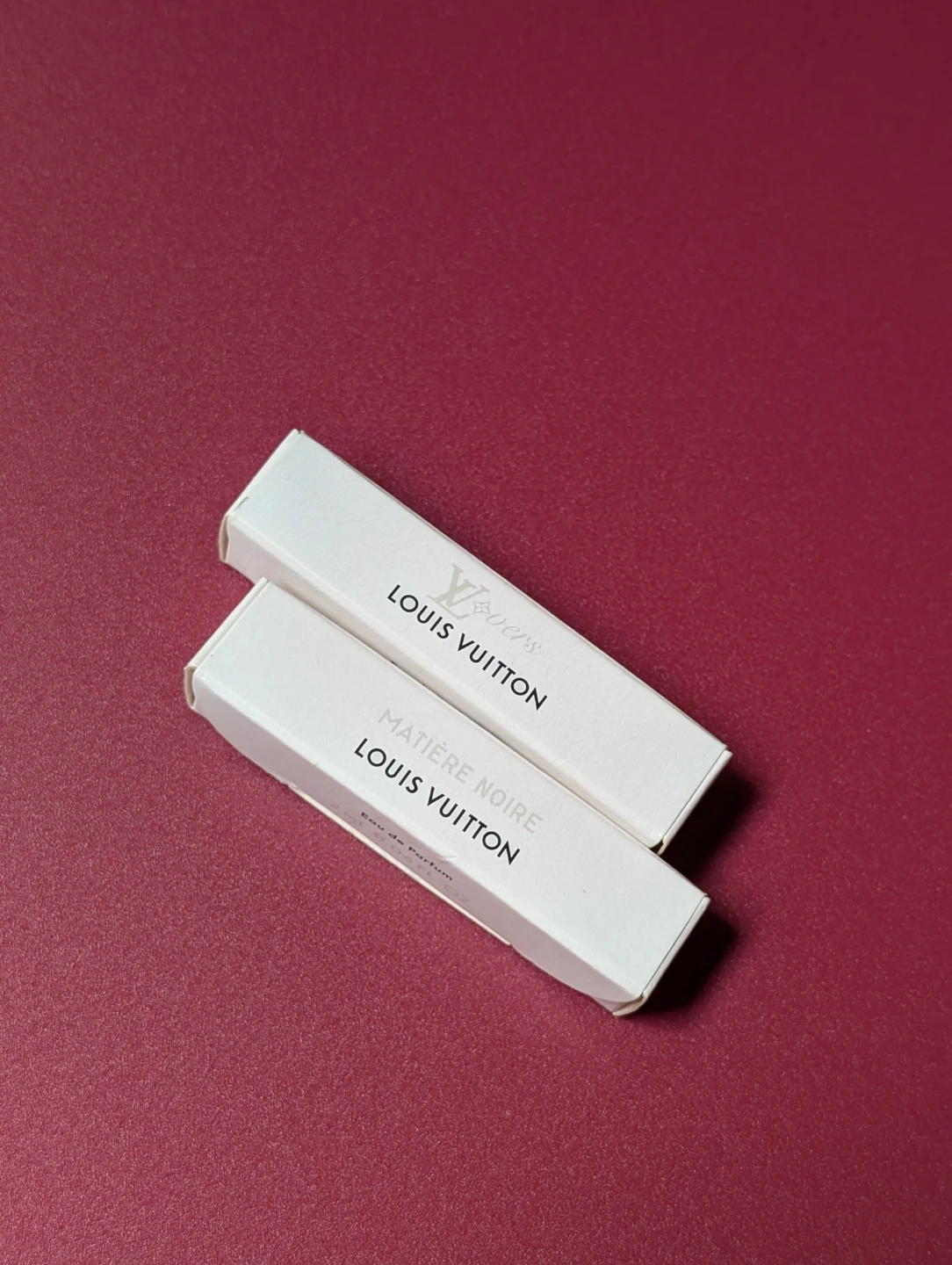 2 Louis Vuitton Perfume Sample Vials