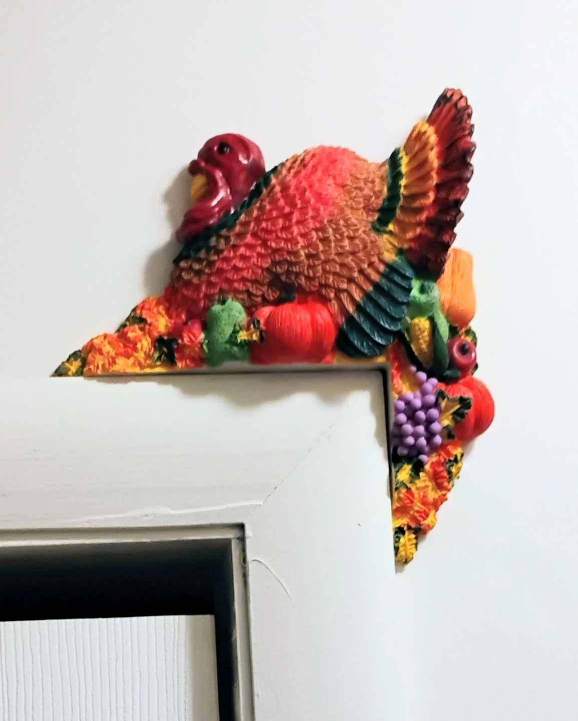 "TURKEY-THEMED” DOOR CORNER TOPPER - photo 2