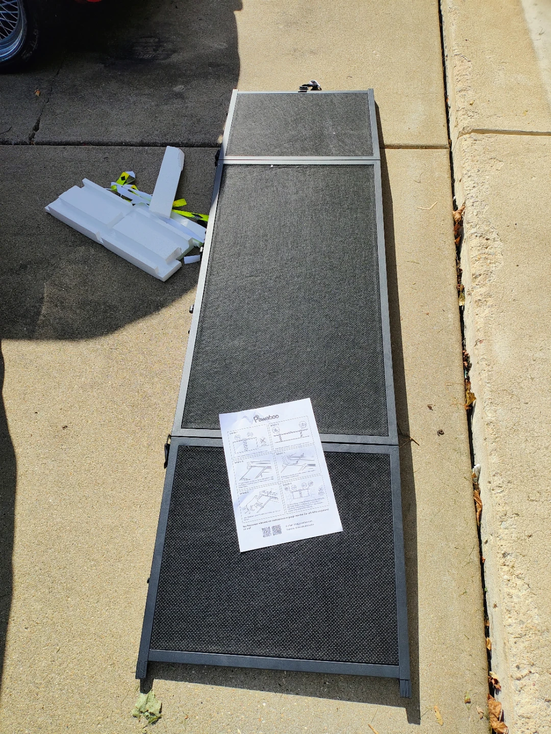 Pawaboo 74-inch Folding Dog Ramp
