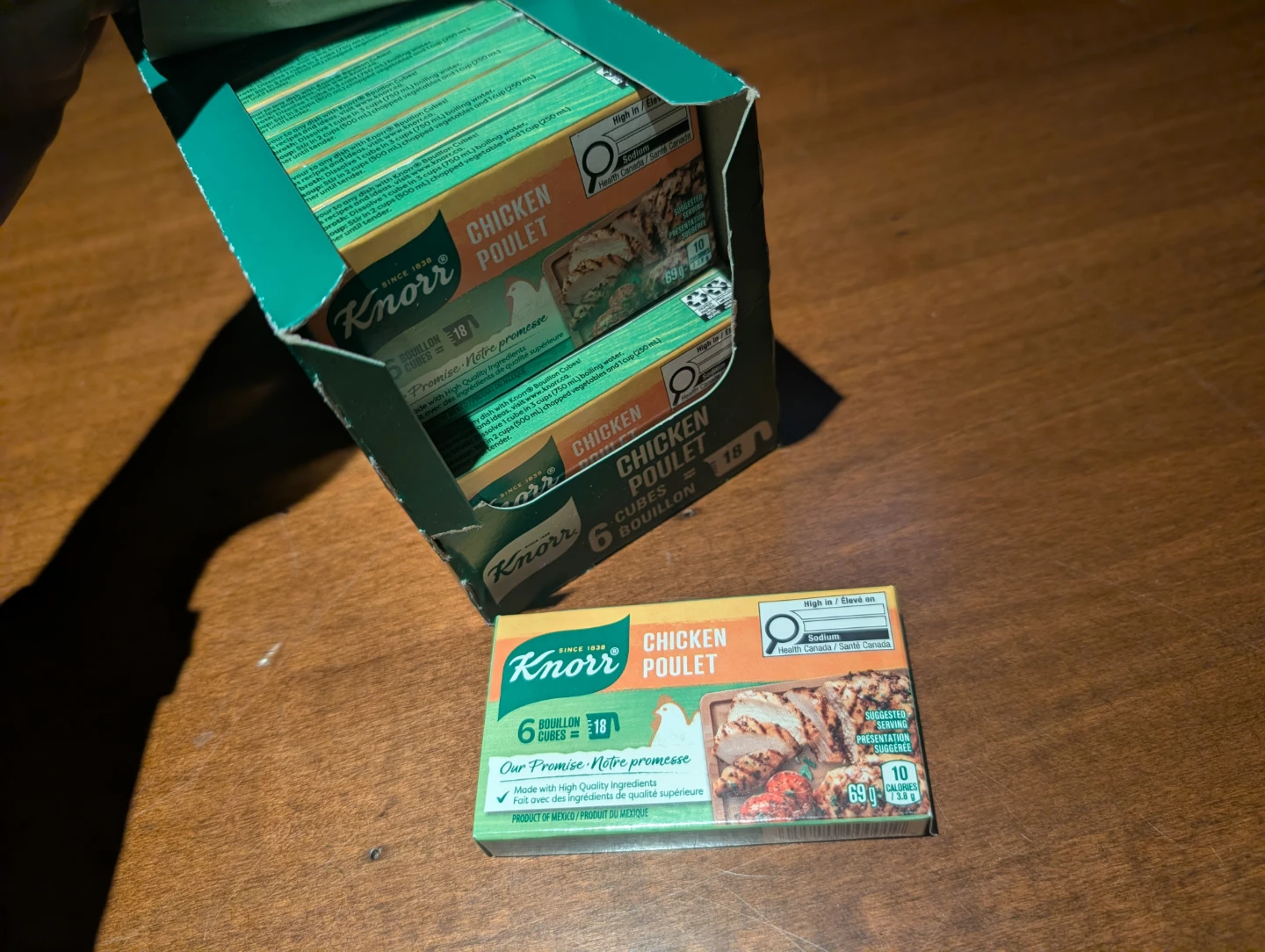 Knorr Chicken Bouillon Cubes - Case of 24 x 69g (144 cubes)