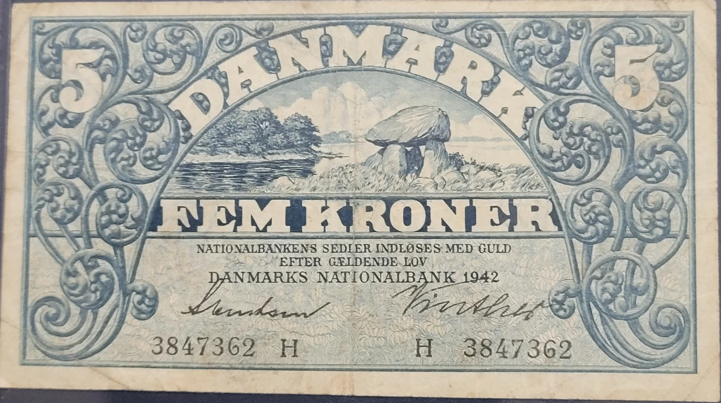 Circulated Danmark  NationalBank Note - photo 4
