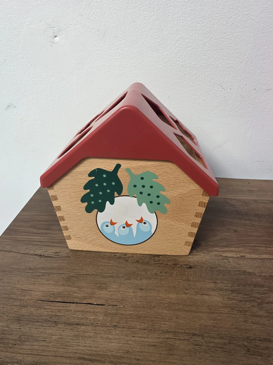 Wooden Shape Sorter House