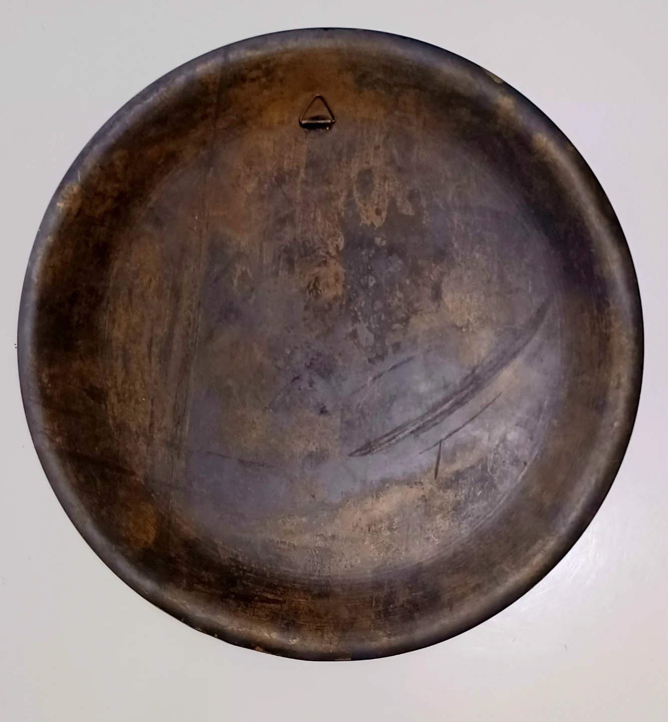 Middle Eastern Handcrafted Copper Wall Plate - photo 2