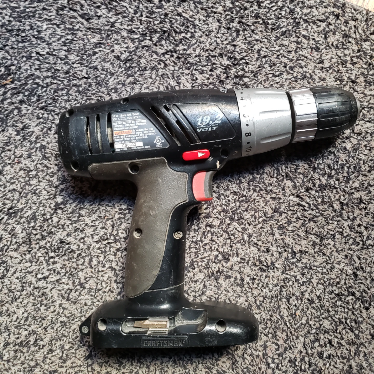 Craftsman 19.2V 1/2 in. Drill/Driver - photo 2
