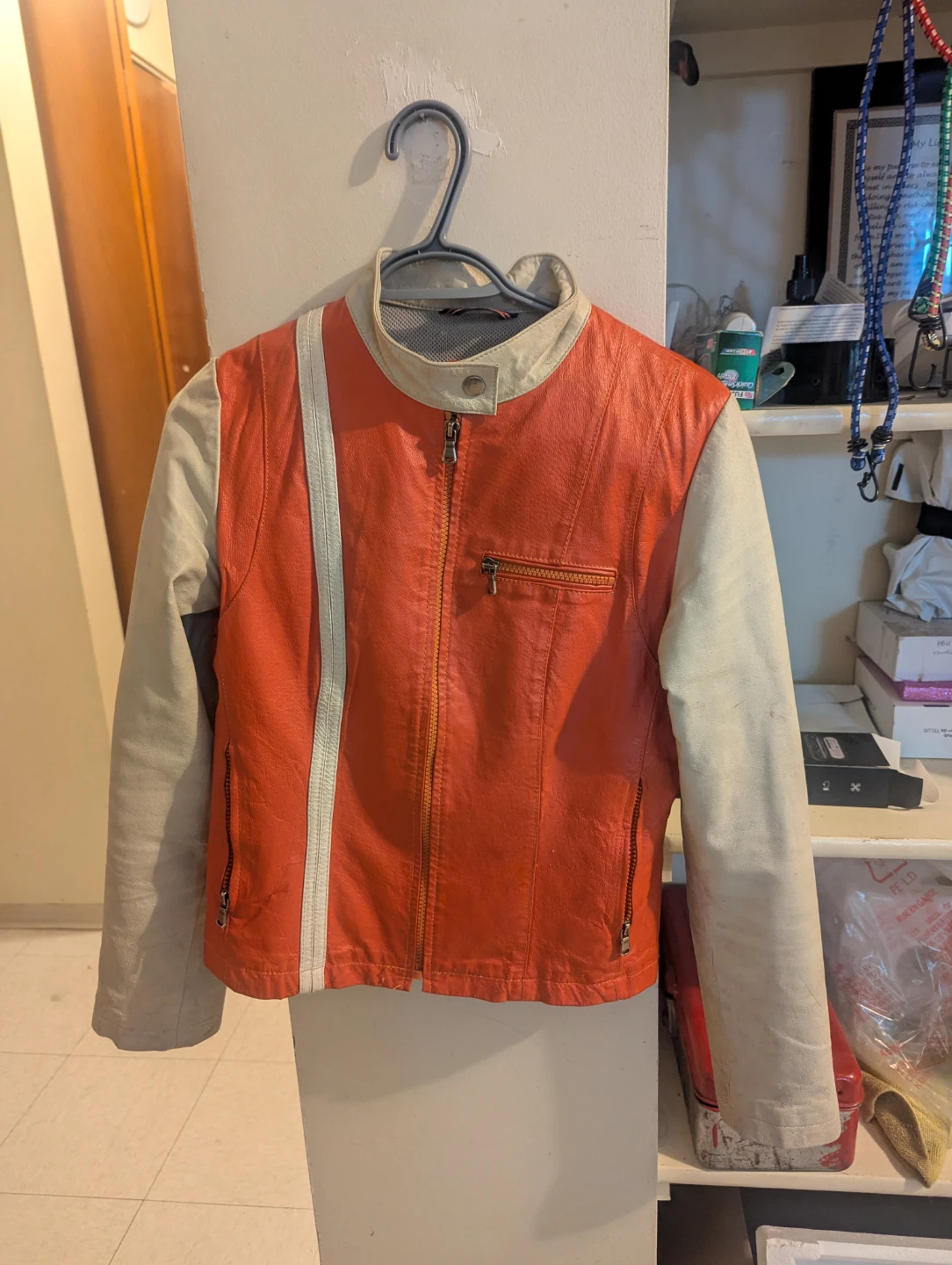 That's It Orange and Beige Jacket