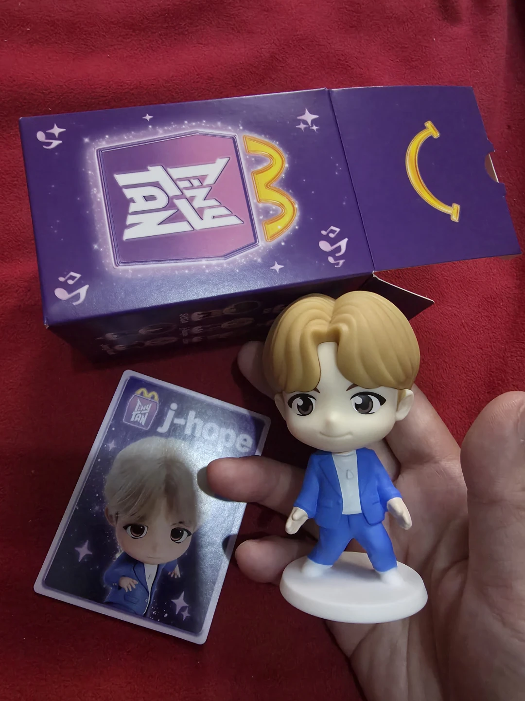 TinyTAN McDonald's Blond j-hope Figure