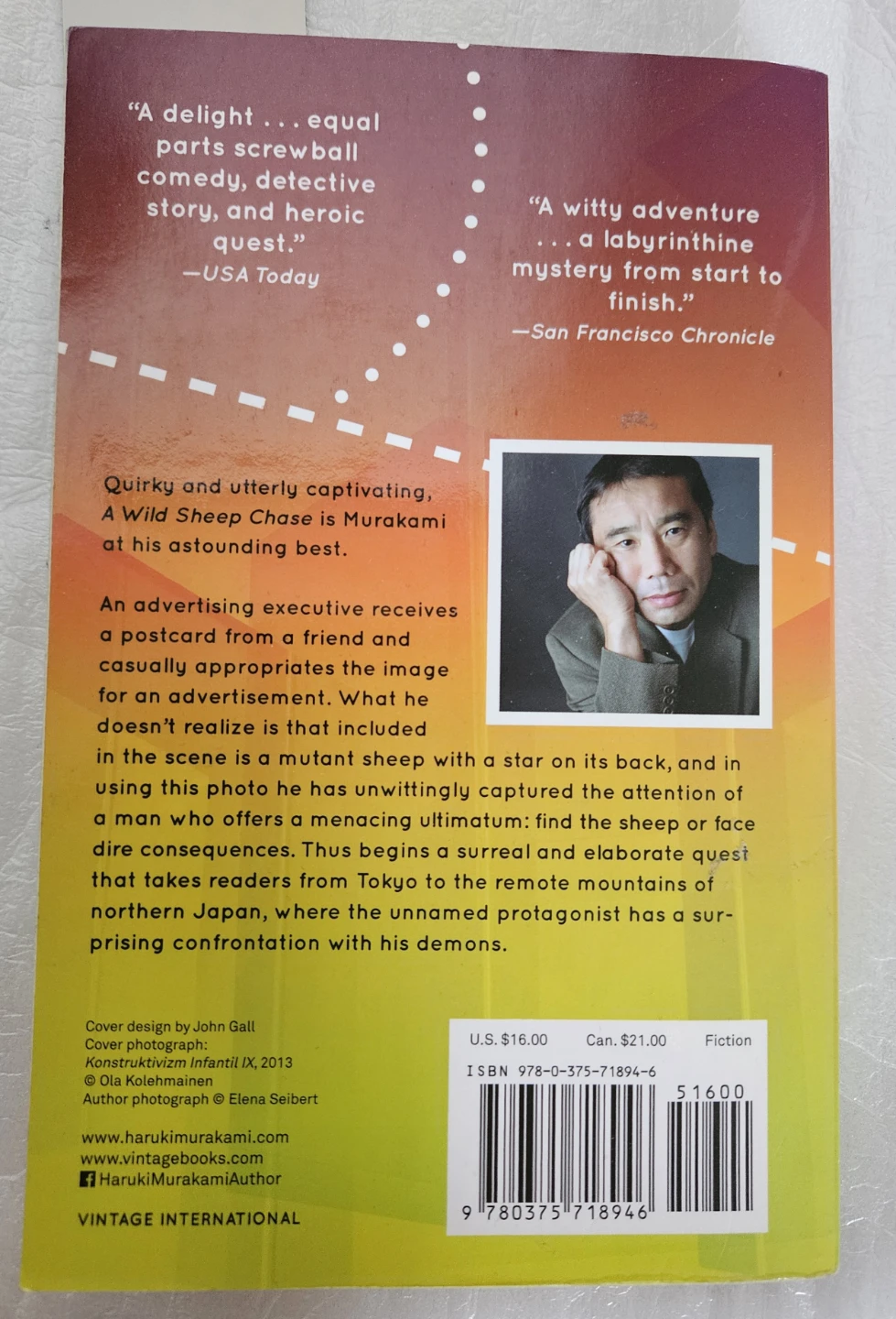 A Wild Sheep Chase by Haruki Murakami