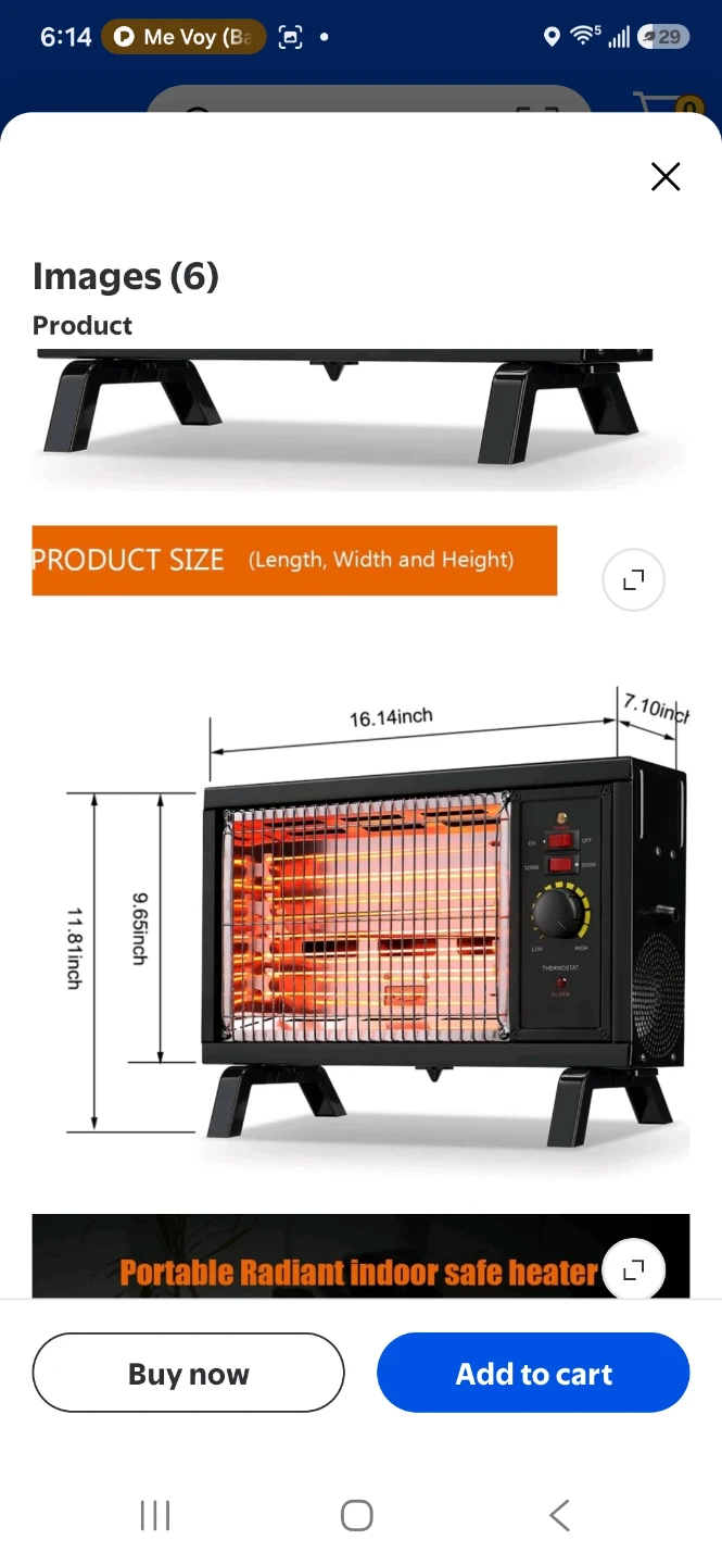 JASUN Deluxe Radiant Heater RH02 - photo 2