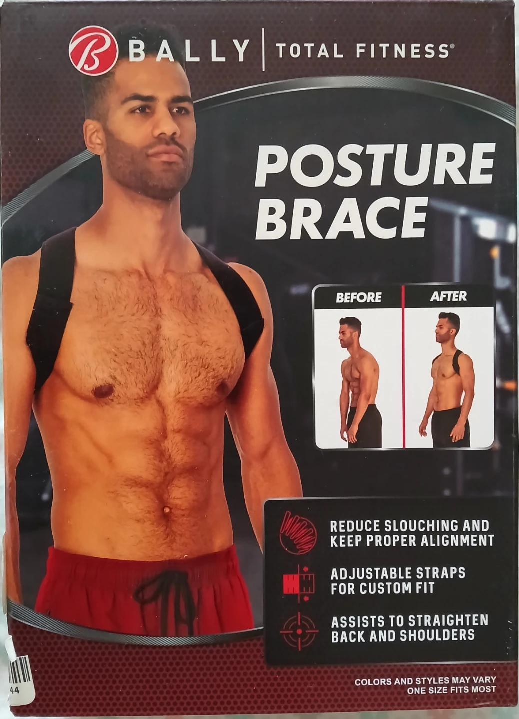 Bally Total Fitness Posture Brace