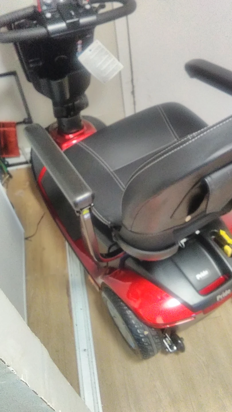 Pride Mobility Red Scooter