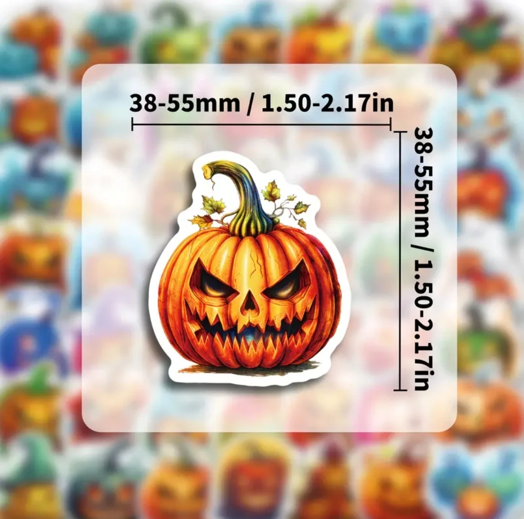 Halloween stickers 50 pcs - photo 3