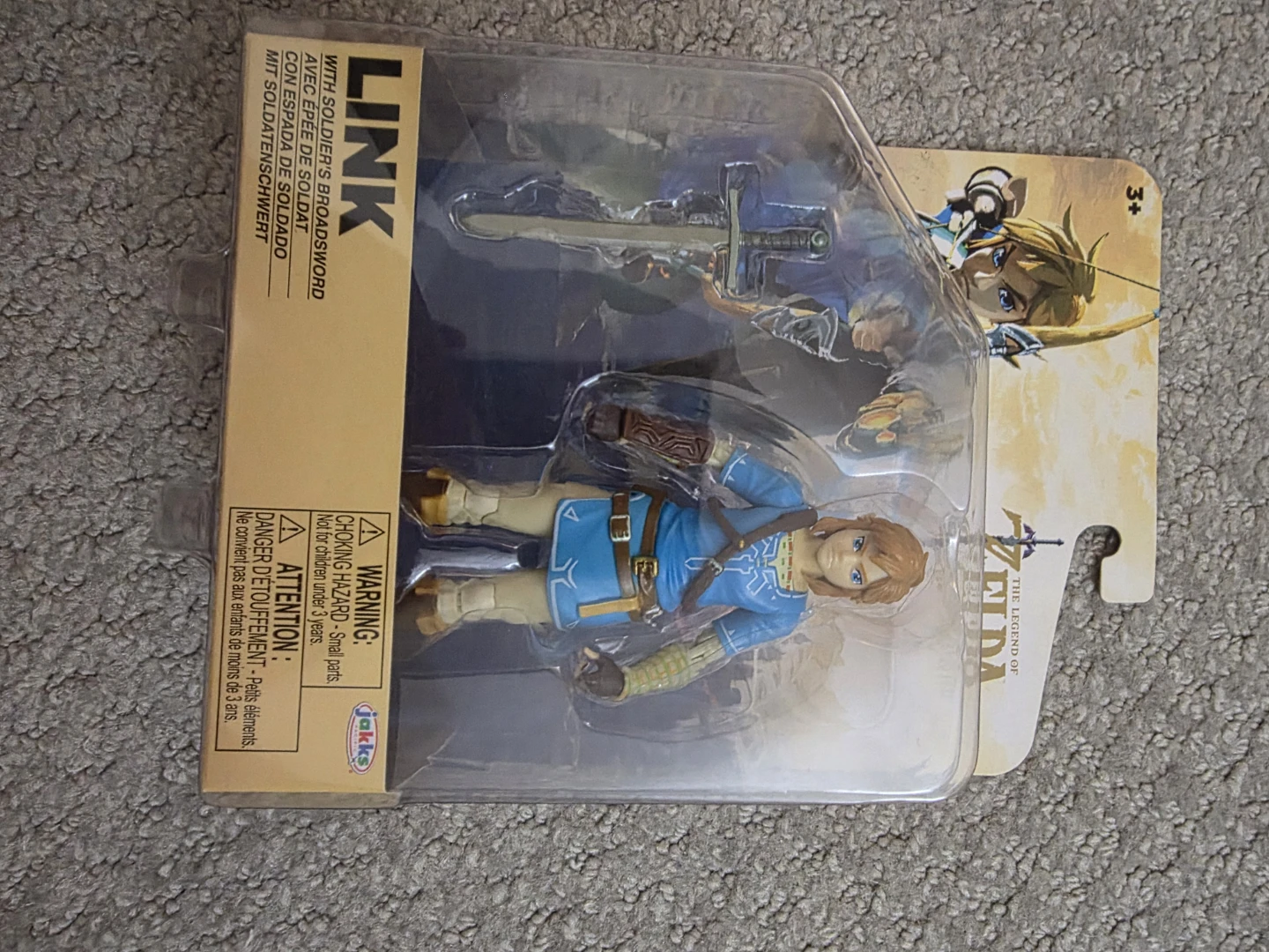 Jakks Pacific Legend of Zelda Link and Zelda Figures - photo 2