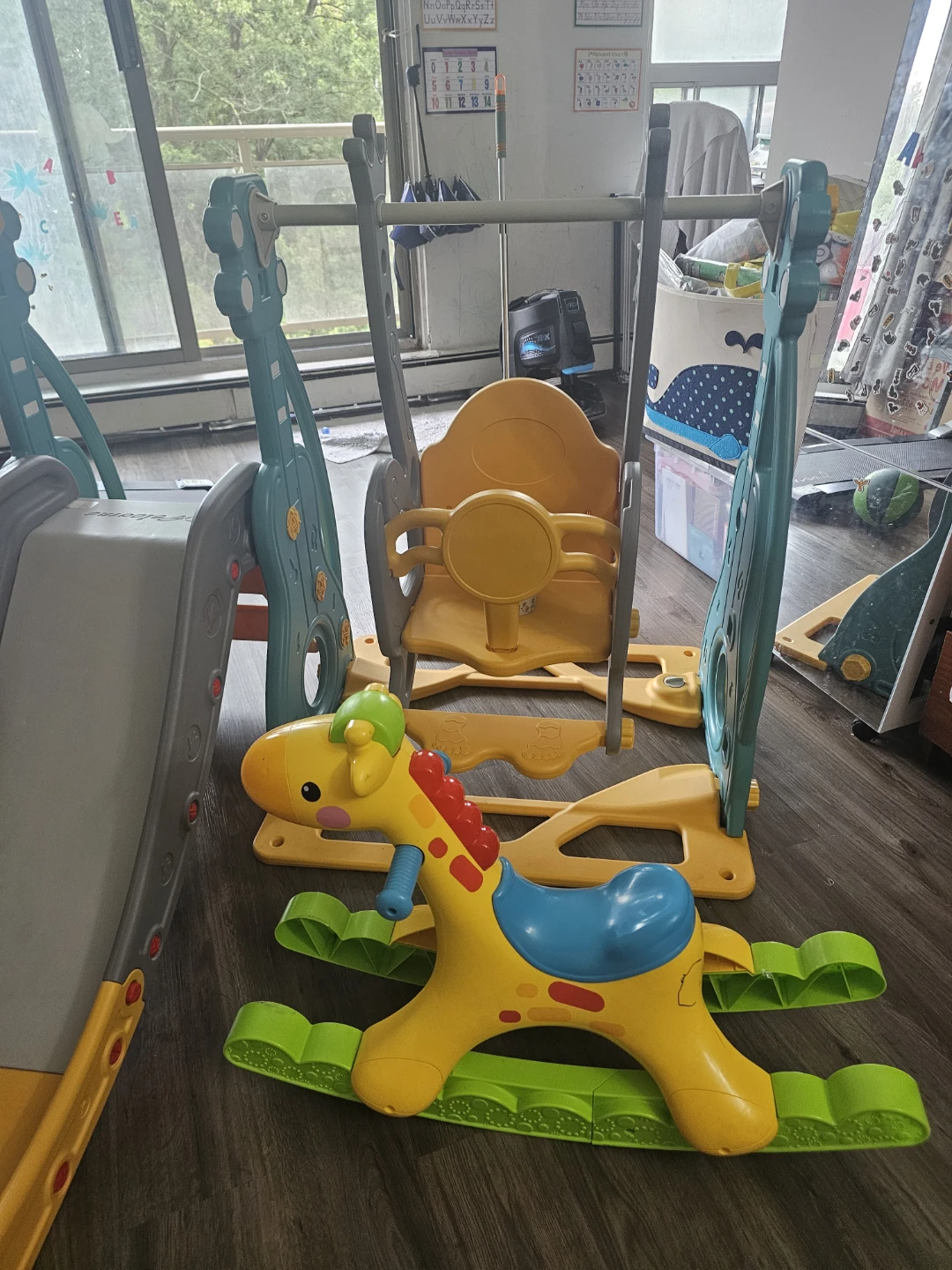 Qaba 4-in-1 Toddler Play Set