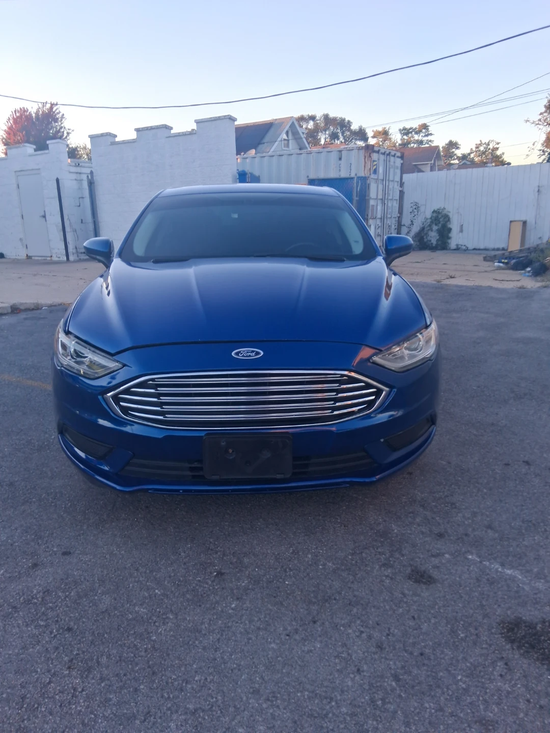 Blue Ford Fusion SE - photo 5