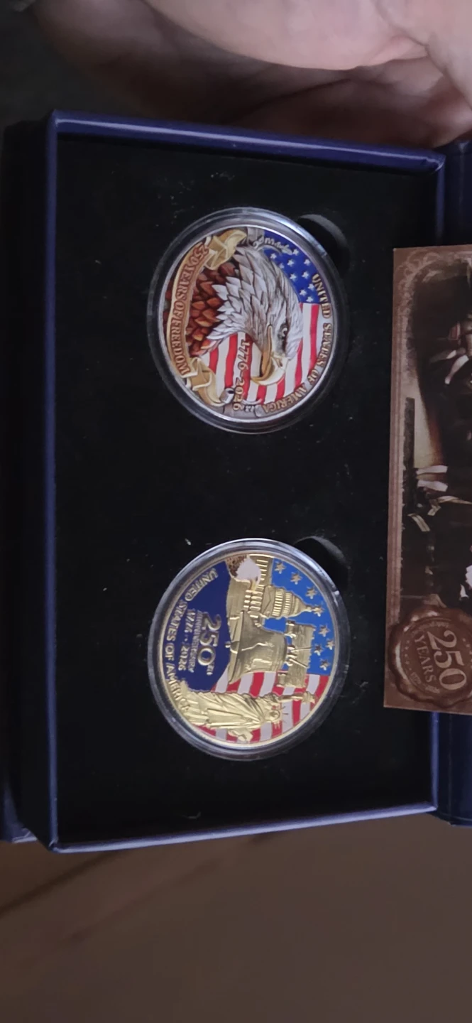 U.S. Patriotic Coin Lot: America 250 & 1999 Morgan Mint Sets