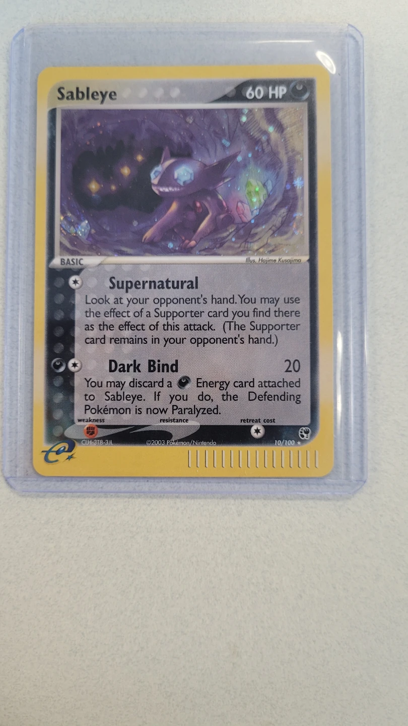 2003 Sableye ex sandstorm