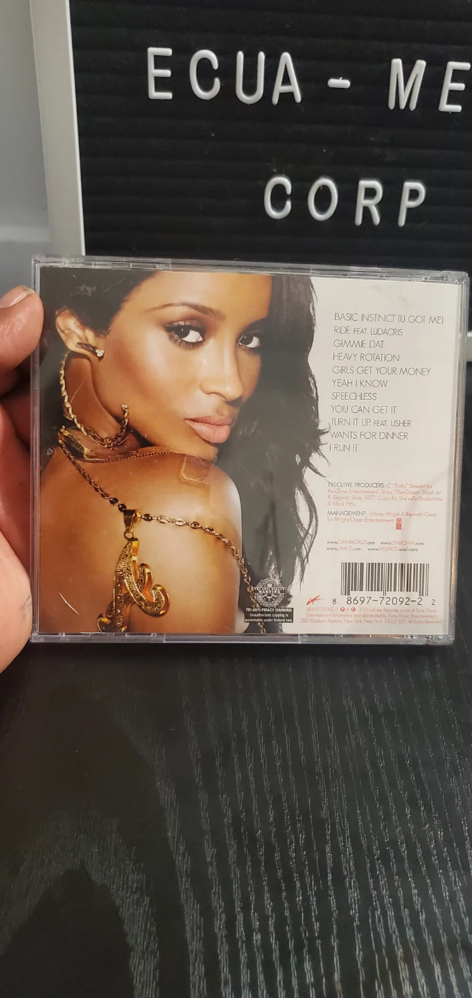 Ciara Basic Instinct CD Album - photo 4