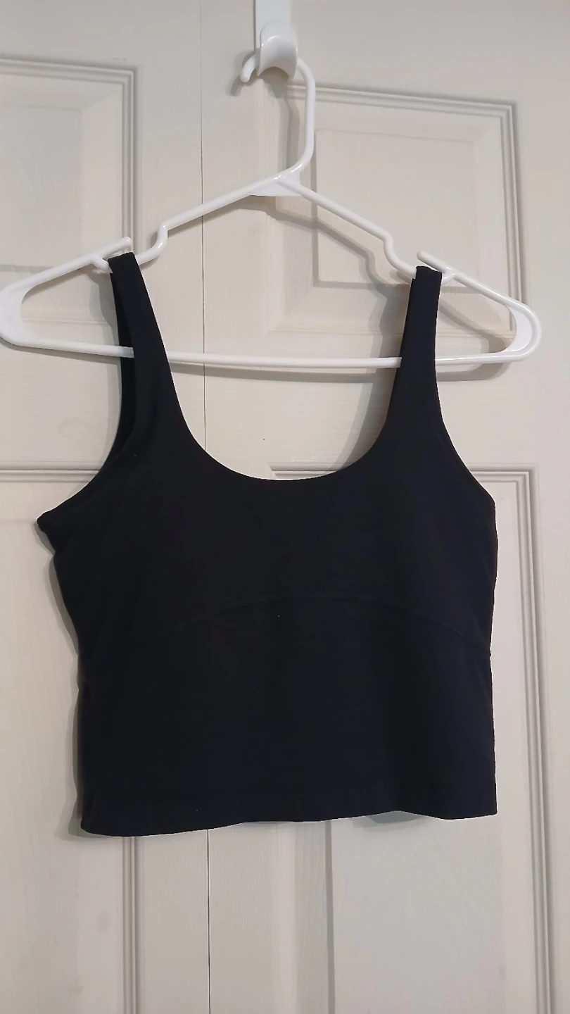 TNA black sports tank, size medium (M)