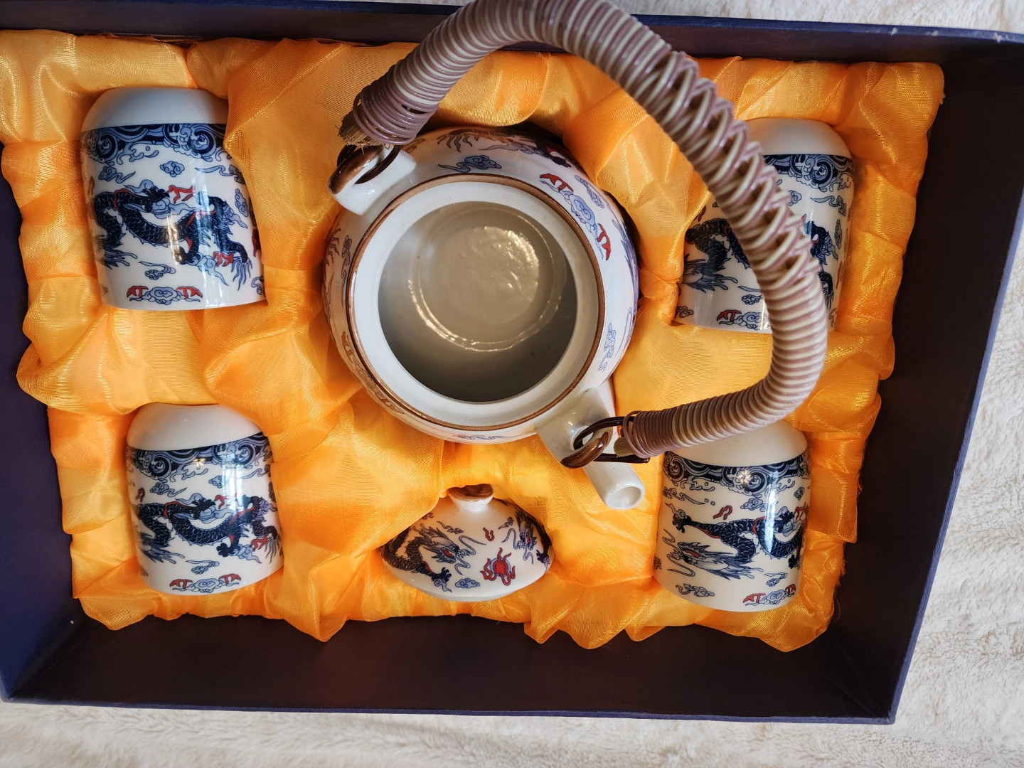 🫖Tea Set ☕ - 🇯🇵Japanese🐉Dragon design 🐲 - photo 3