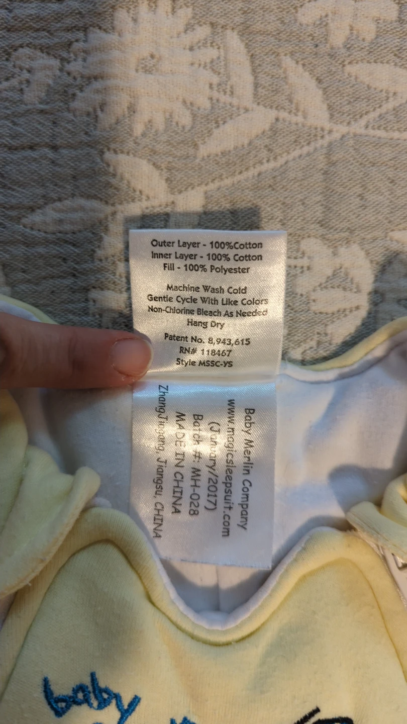 Baby Merlin's Magic Sleepsuit Small - photo 3