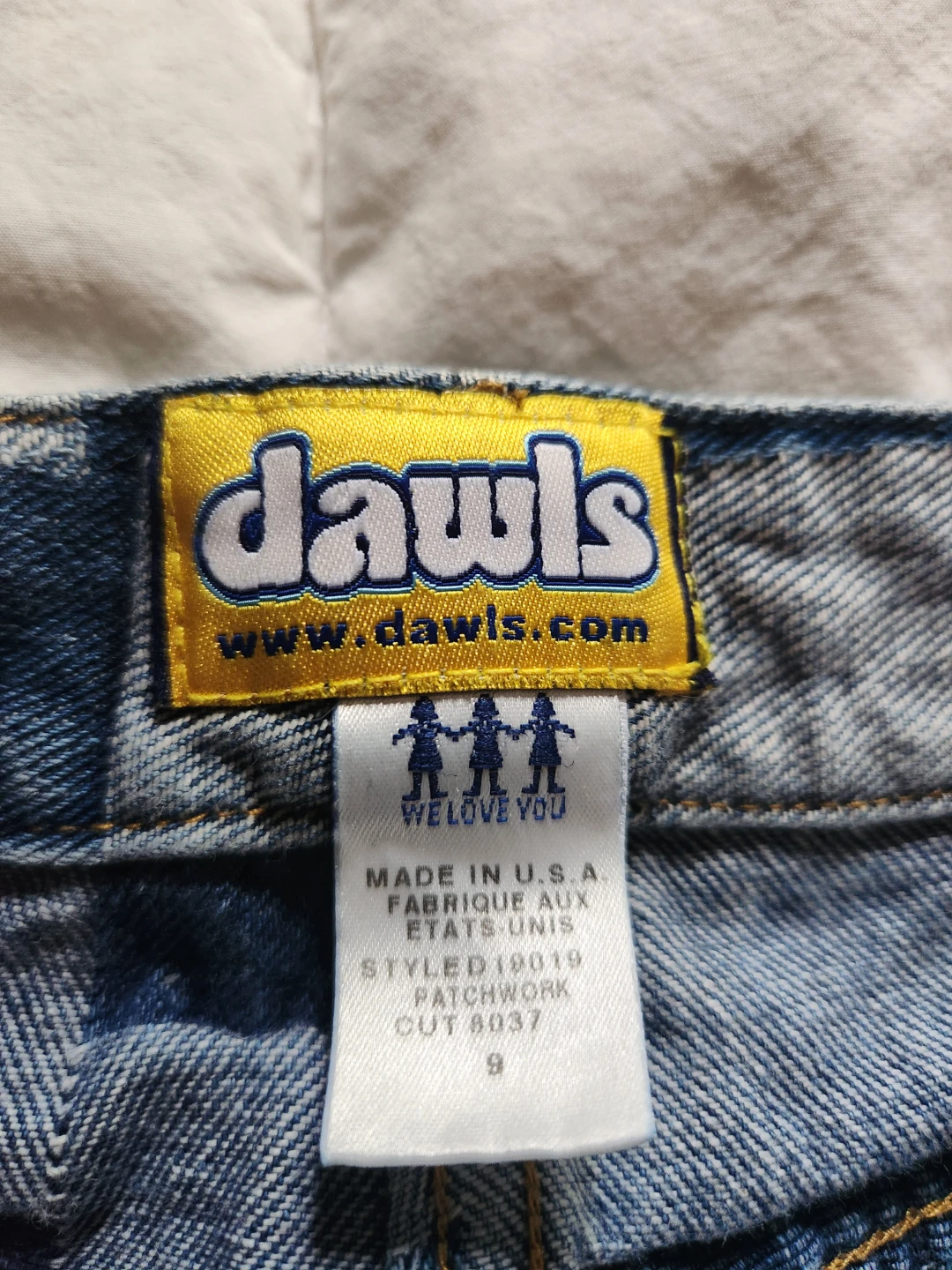 VINTAGE DAWLS PATCHWORK JEAN CAPRIS - photo 5